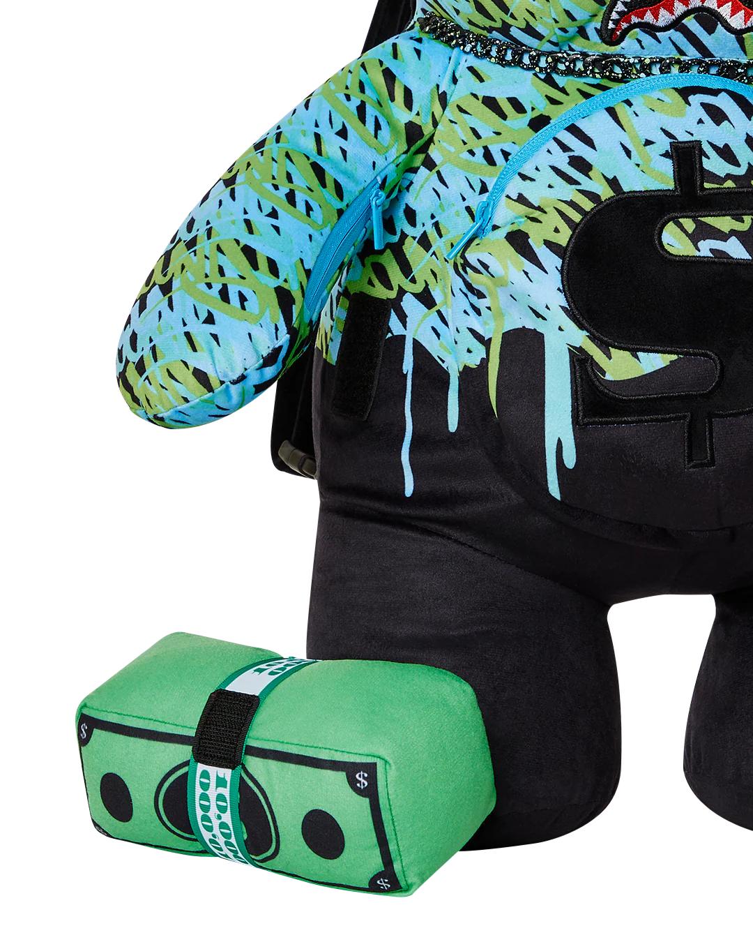 ROUGE THE GAWD MONEYBEAR TEDDYBEAR BACKPACK