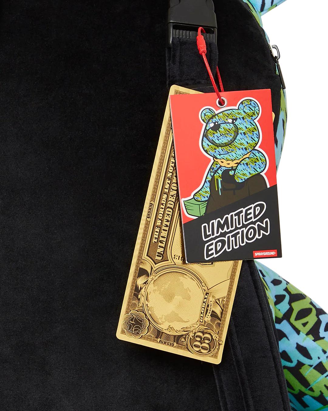 ROUGE THE GAWD MONEYBEAR TEDDYBEAR BACKPACK