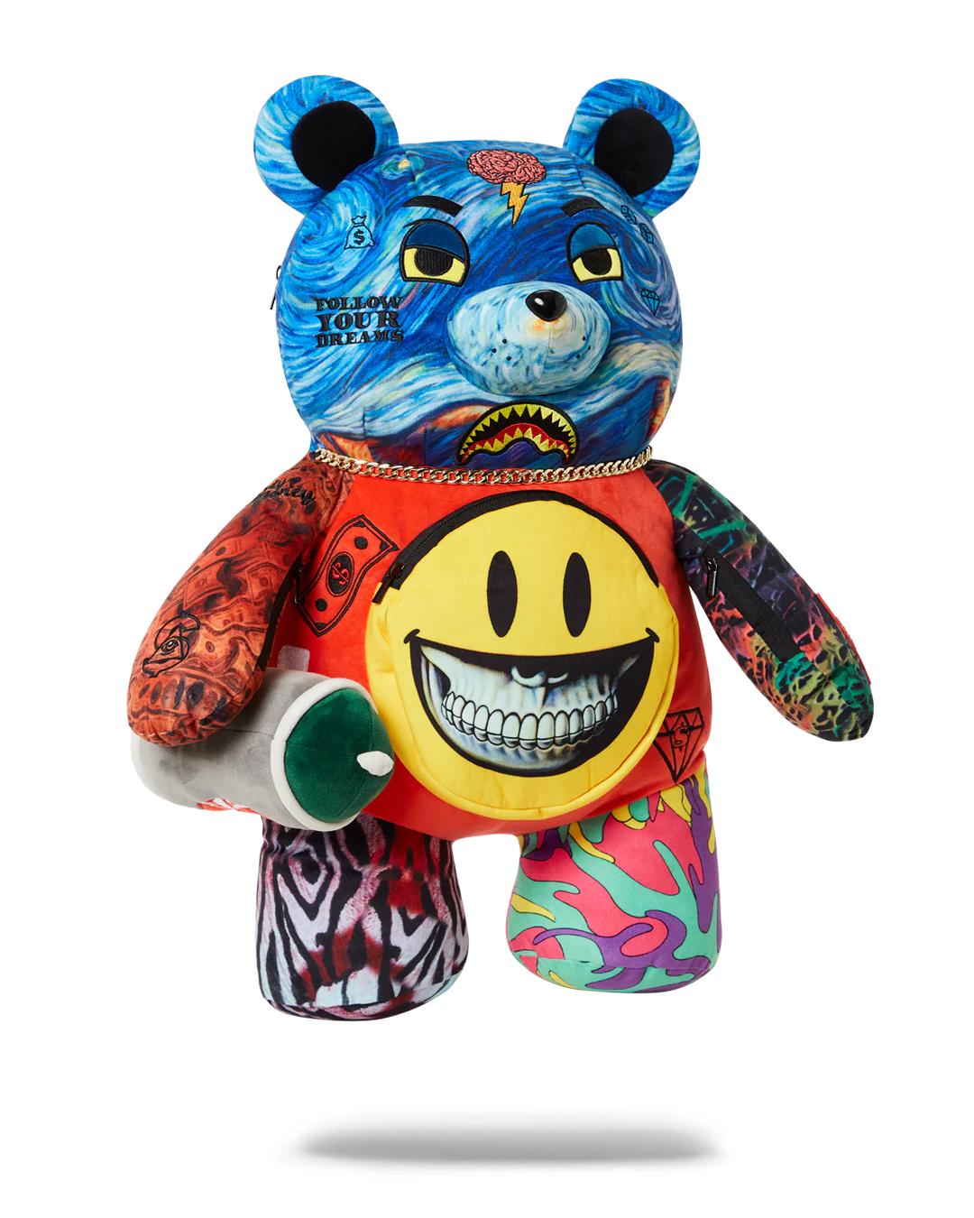 VILLAIN MONEY BEAR TEDDYBEAR RON ENGLISH EDITION BACKPACK