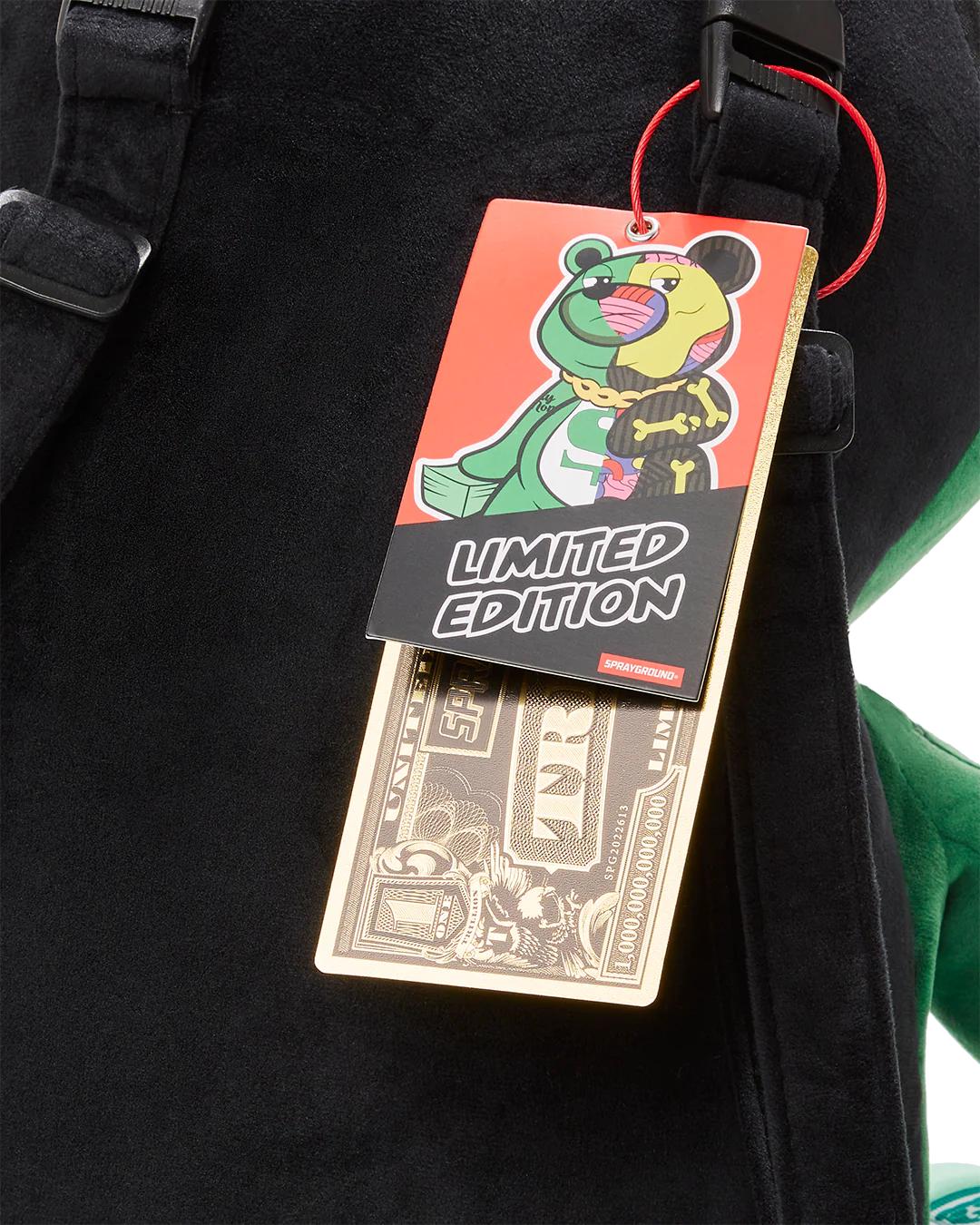 YOUNG X-RAY MONEYBEAR TEDDYBEAR BACKPACK