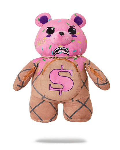 I SCREAM MONEYBEAR TEDDYBEAR BACKPACK