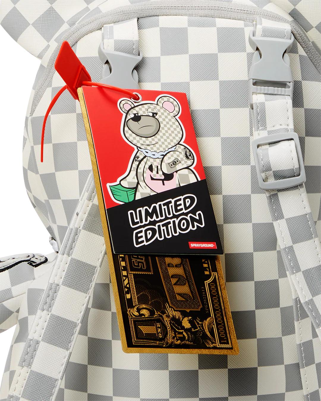 XTC LA PALAIS MEDIUM MONEYBEAR TEDDYBEAR BACKPACK