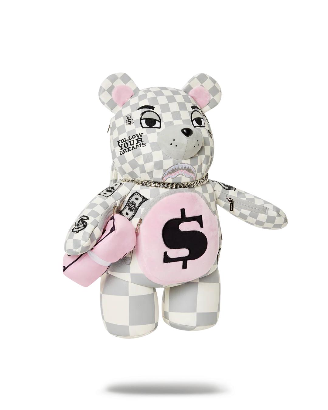XTC LA PALAIS MEDIUM MONEYBEAR TEDDYBEAR BACKPACK