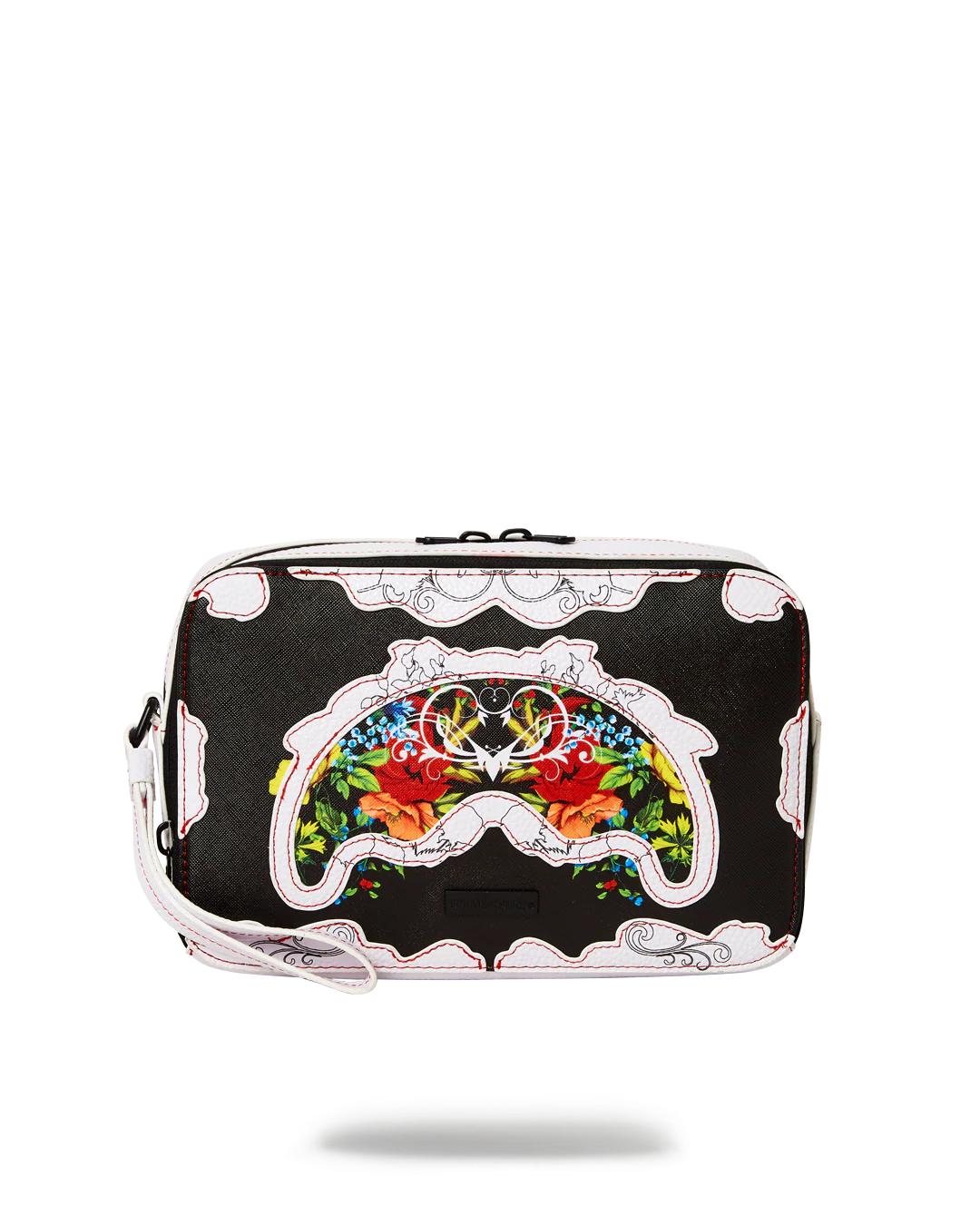 THE FLORAL CUT TOILETRY BAG