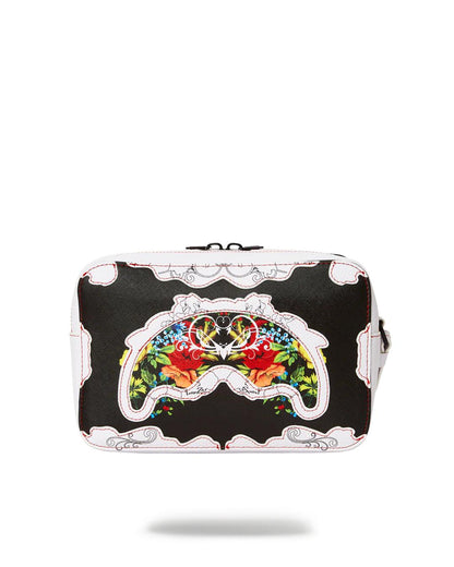 THE FLORAL CUT TOILETRY BAG