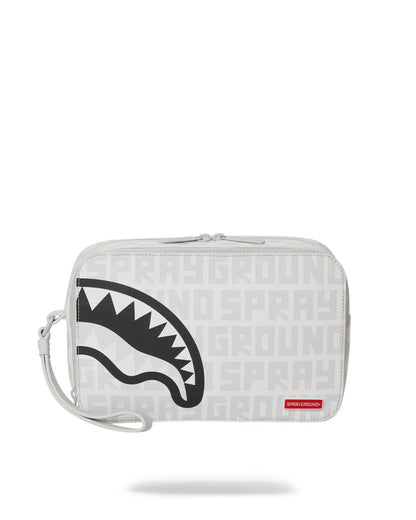 SPLIT THE CHECK (PEARL) TOILETRY BAG