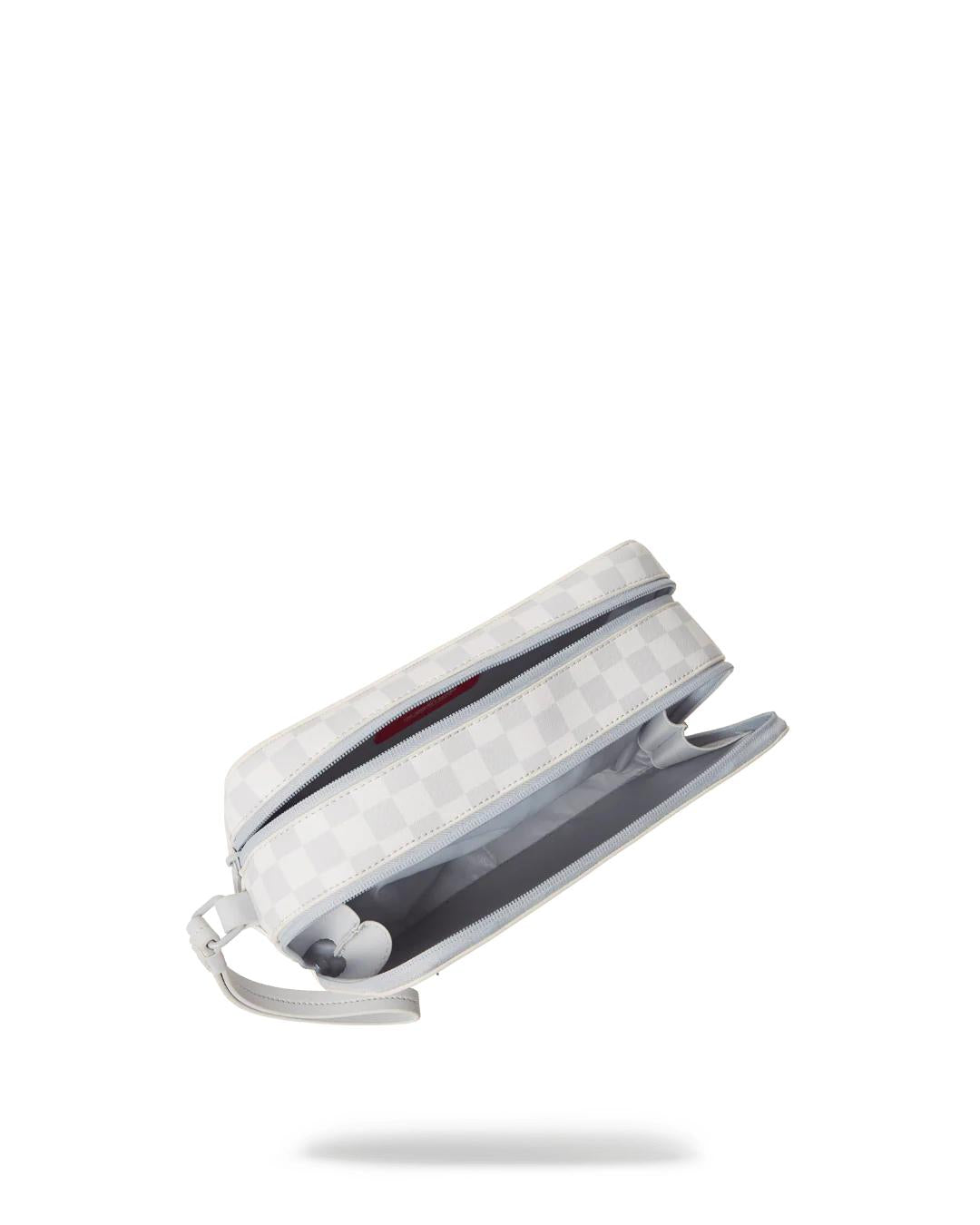 SPLIT THE CHECK (PEARL) TOILETRY BAG