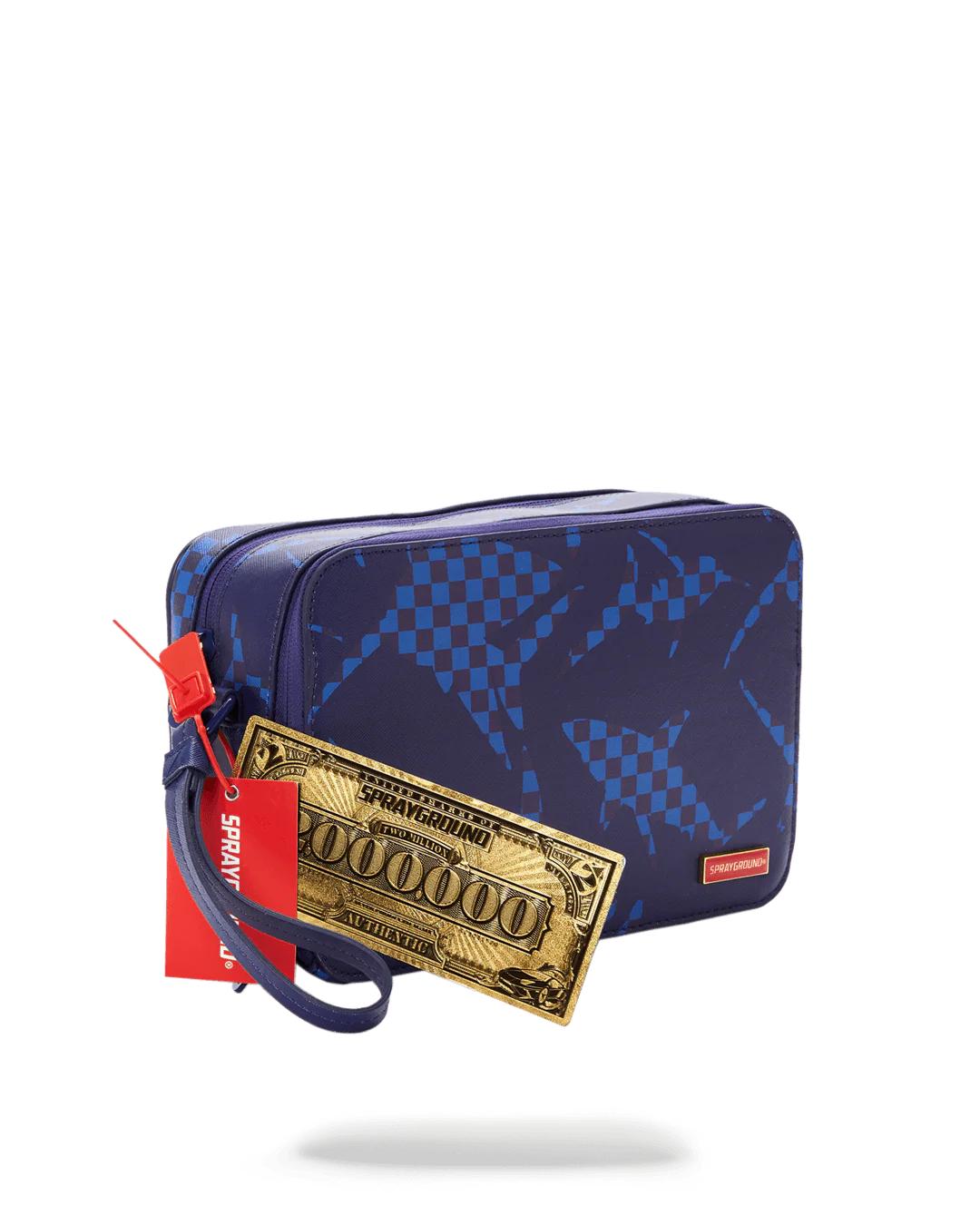 SHARK CHECK (BLUE) TOILETRY
