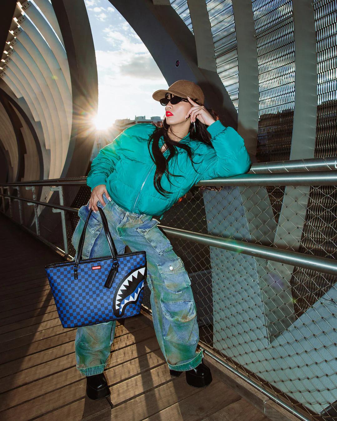 MIDNIGHT MAGIC SHARKS IN PARIS TOTE