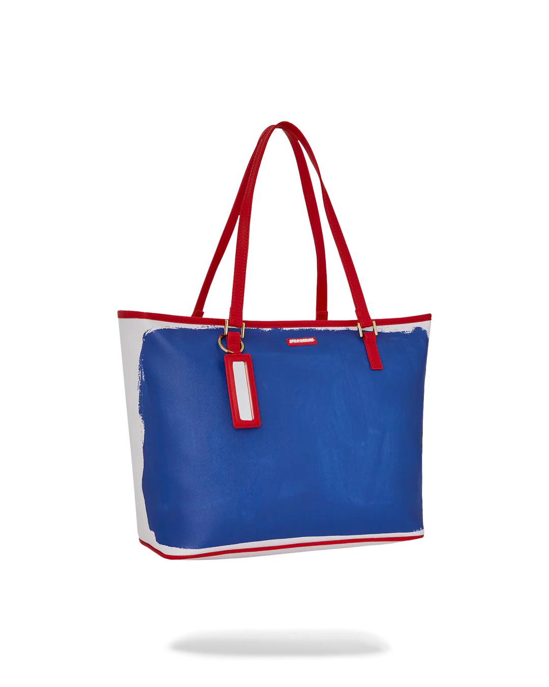 KEITH HARING THE BIG BLUE PURSE ART TOTE