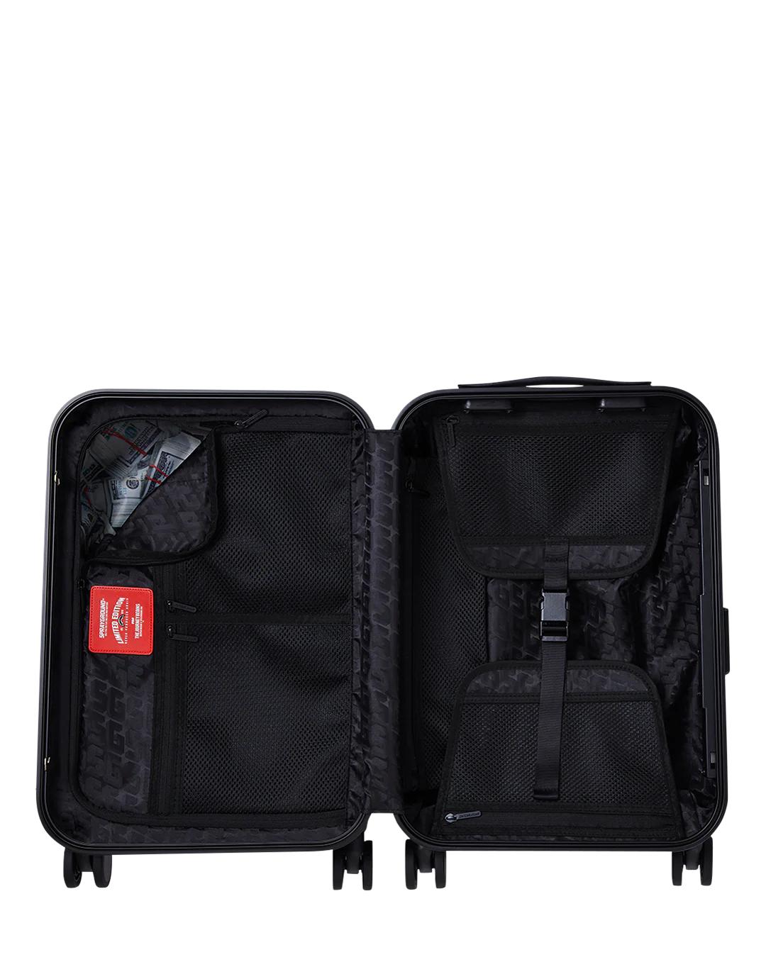 AFTERGLOW SKYGLOW SHARKNAUTICS HARDSHELL CARRY-ON LUGGAGE