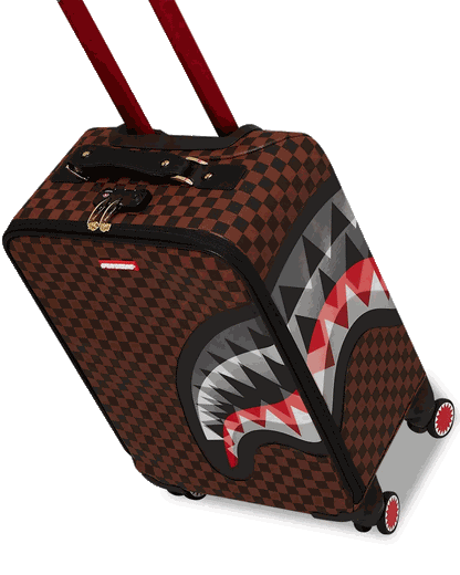 LENTICULAR EFFECTS SOFT SHELL CARRY-ON LUGGAGE
