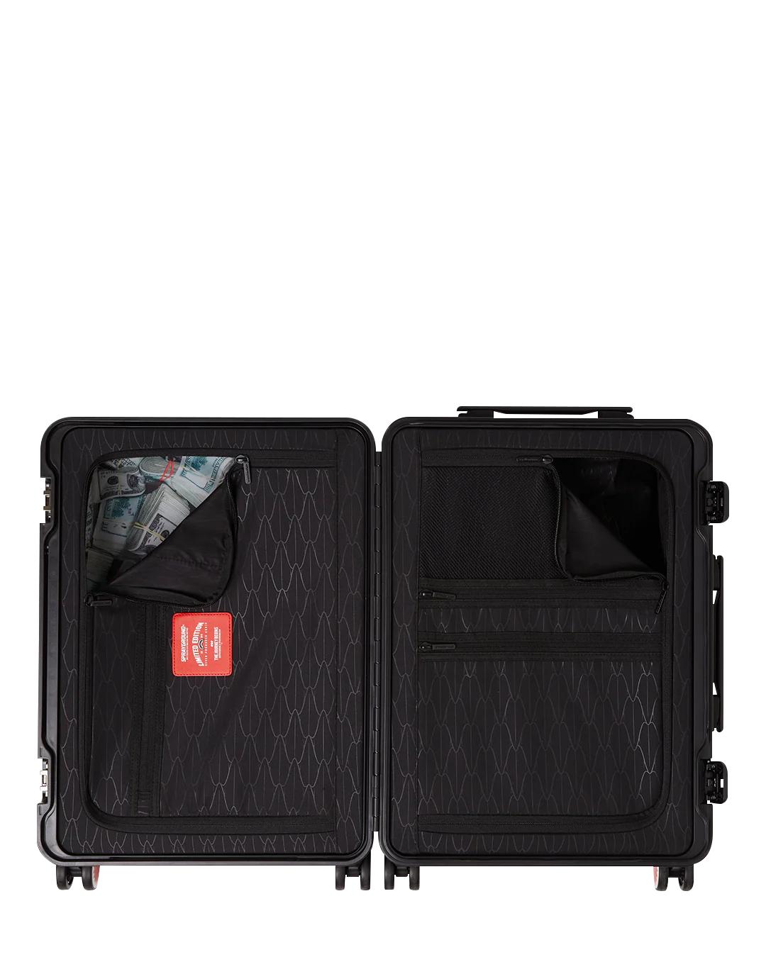 THE WILD ONE SHARKNAUTICS HARDSHELL CARRY-ON LUGGAGE