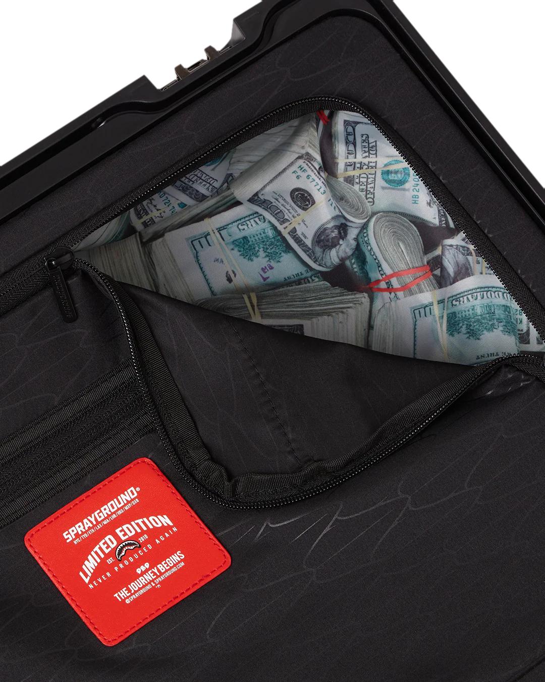 THE WILD ONE SHARKNAUTICS HARDSHELL CARRY-ON LUGGAGE