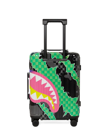 THE WILD ONE SHARKNAUTICS HARDSHELL CARRY-ON LUGGAGE