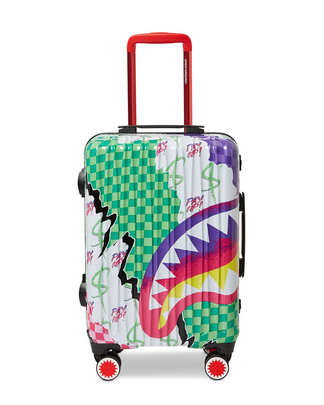 DREAMY TECHNICOLOR SHARKNAUTICS HARDSHELL CARRY-ON LUGGAGE