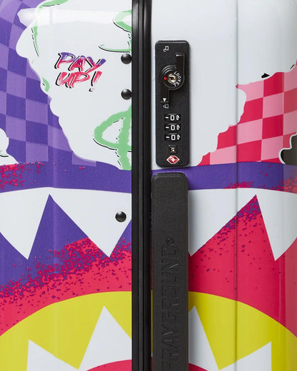 DREAMY TECHNICOLOR SHARKNAUTICS HARDSHELL CARRY-ON LUGGAGE