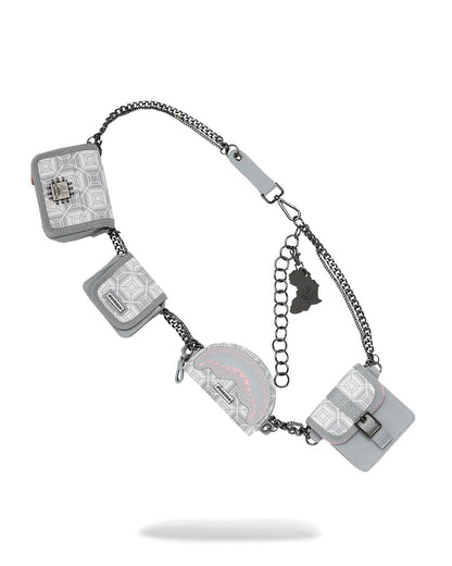 A.I.8 AFRICAN INTELLIGENCE BOOKED & BUSY CHARM WAISTBELT