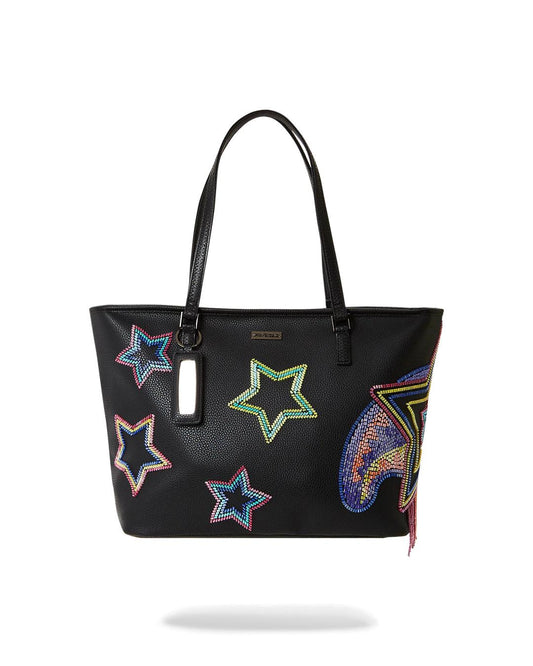 STAR RACER A.I.7 SANDFLOWER COLLAB BEADED TOTE
