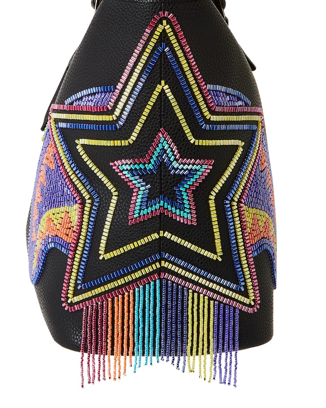 STAR RACER A.I.7 SANDFLOWER COLLAB BEADED TOTE