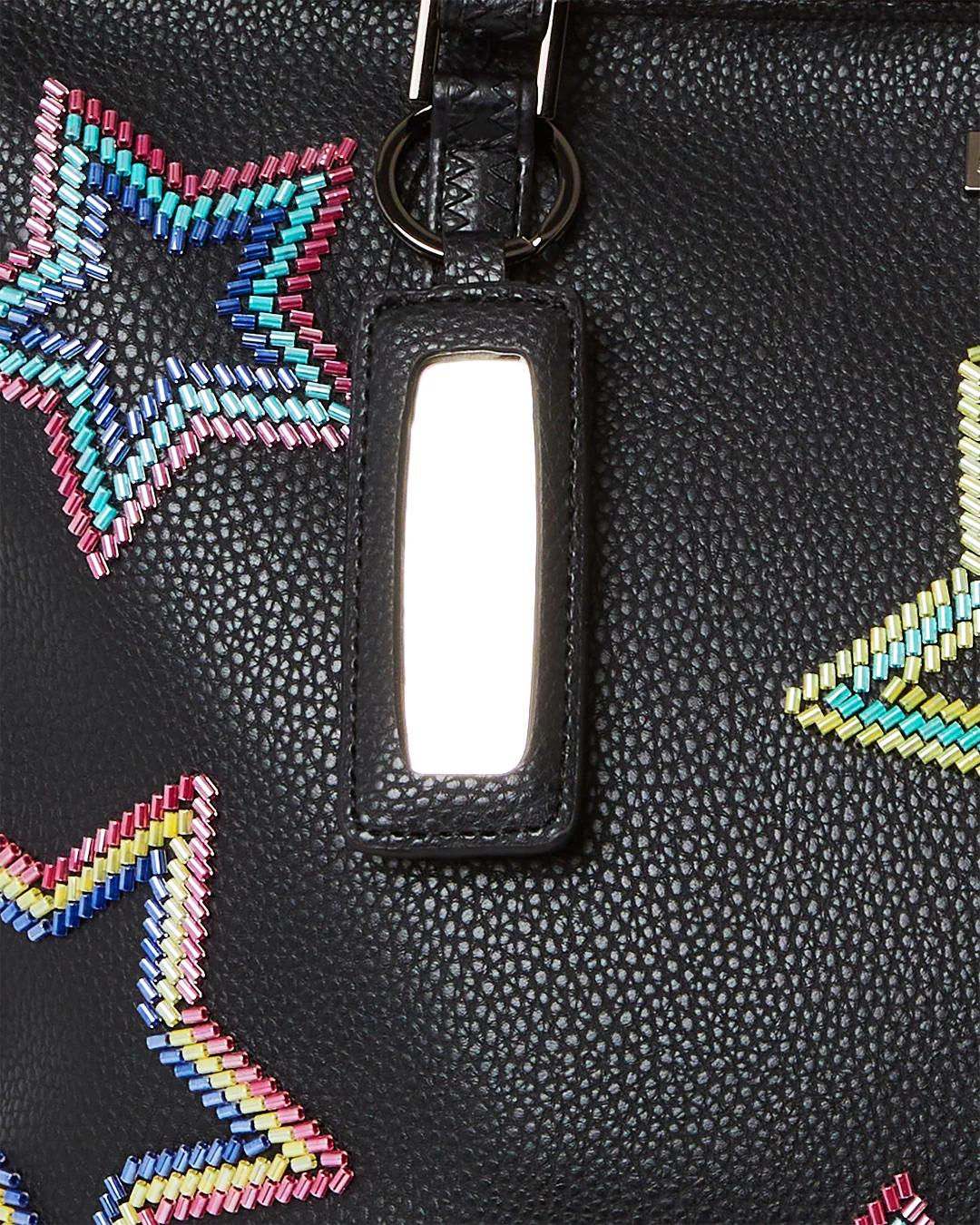 STAR RACER A.I.7 SANDFLOWER COLLAB BEADED TOTE