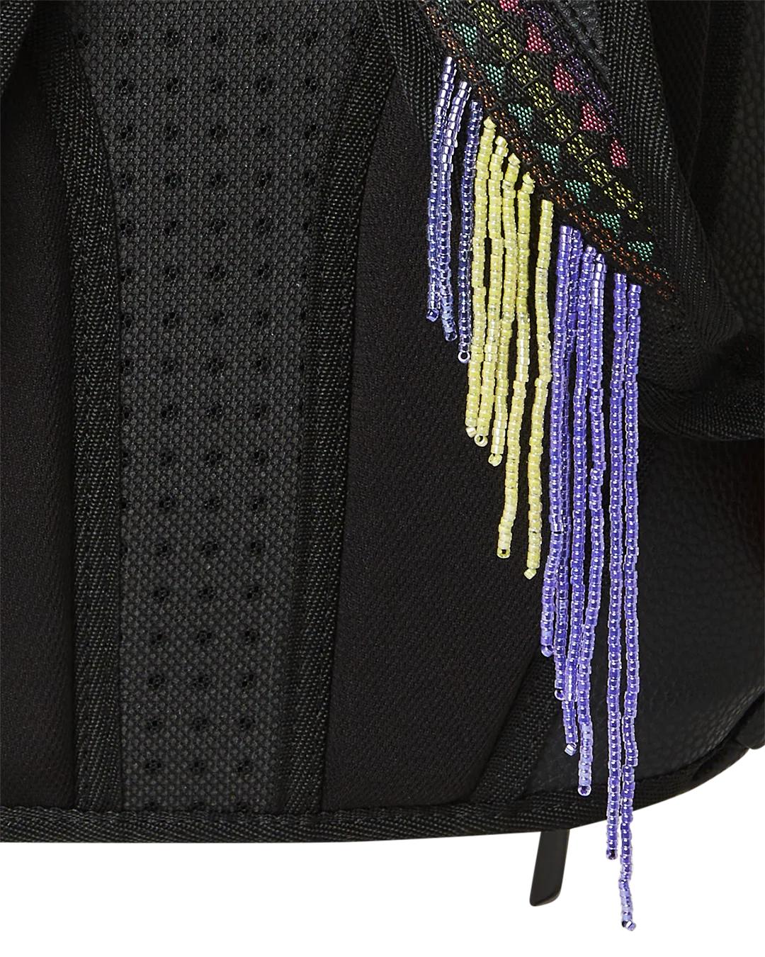 STAR RACER A.I.7 SANDFLOWER COLLAB BEADED BACKPACK