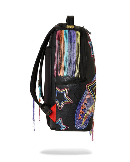 STAR RACER A.I.7 SANDFLOWER COLLAB BEADED BACKPACK
