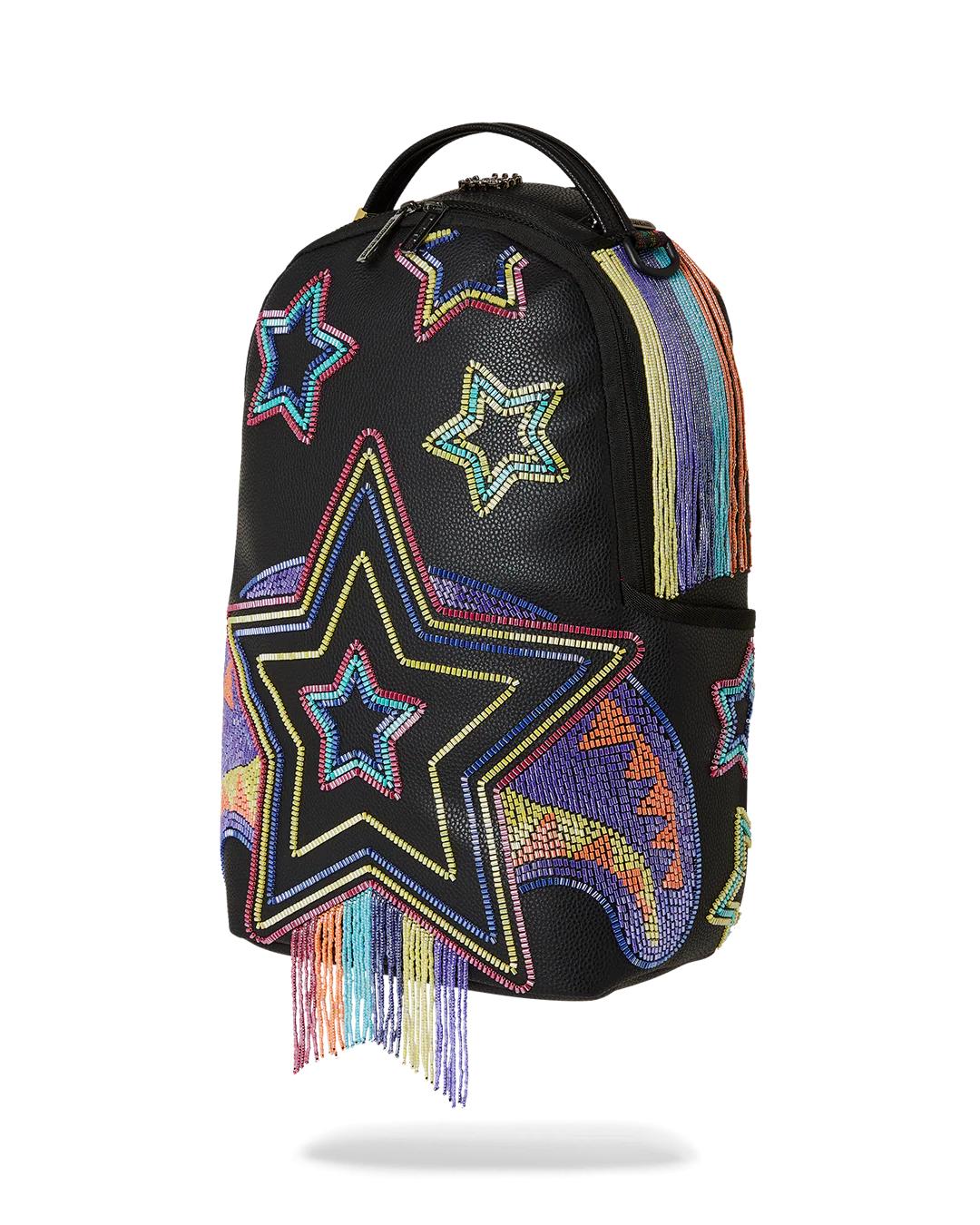 STAR RACER A.I.7 SANDFLOWER COLLAB BEADED BACKPACK