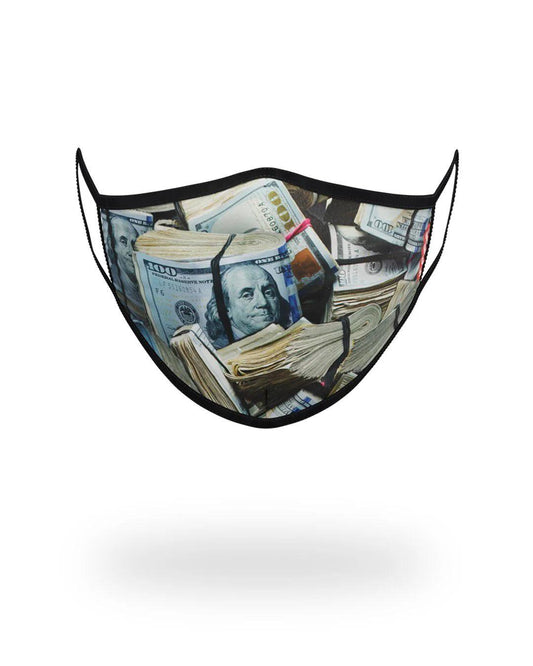 MONEY WHERE UR MOUTH IS FORM-FITTING MASK