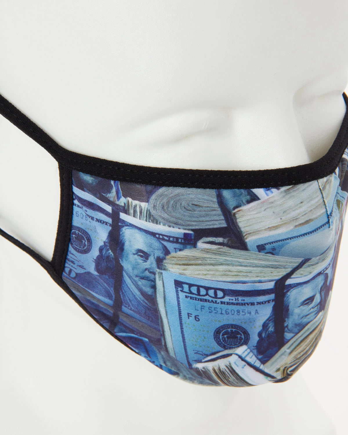 MONEY WHERE UR MOUTH IS FORM-FITTING MASK