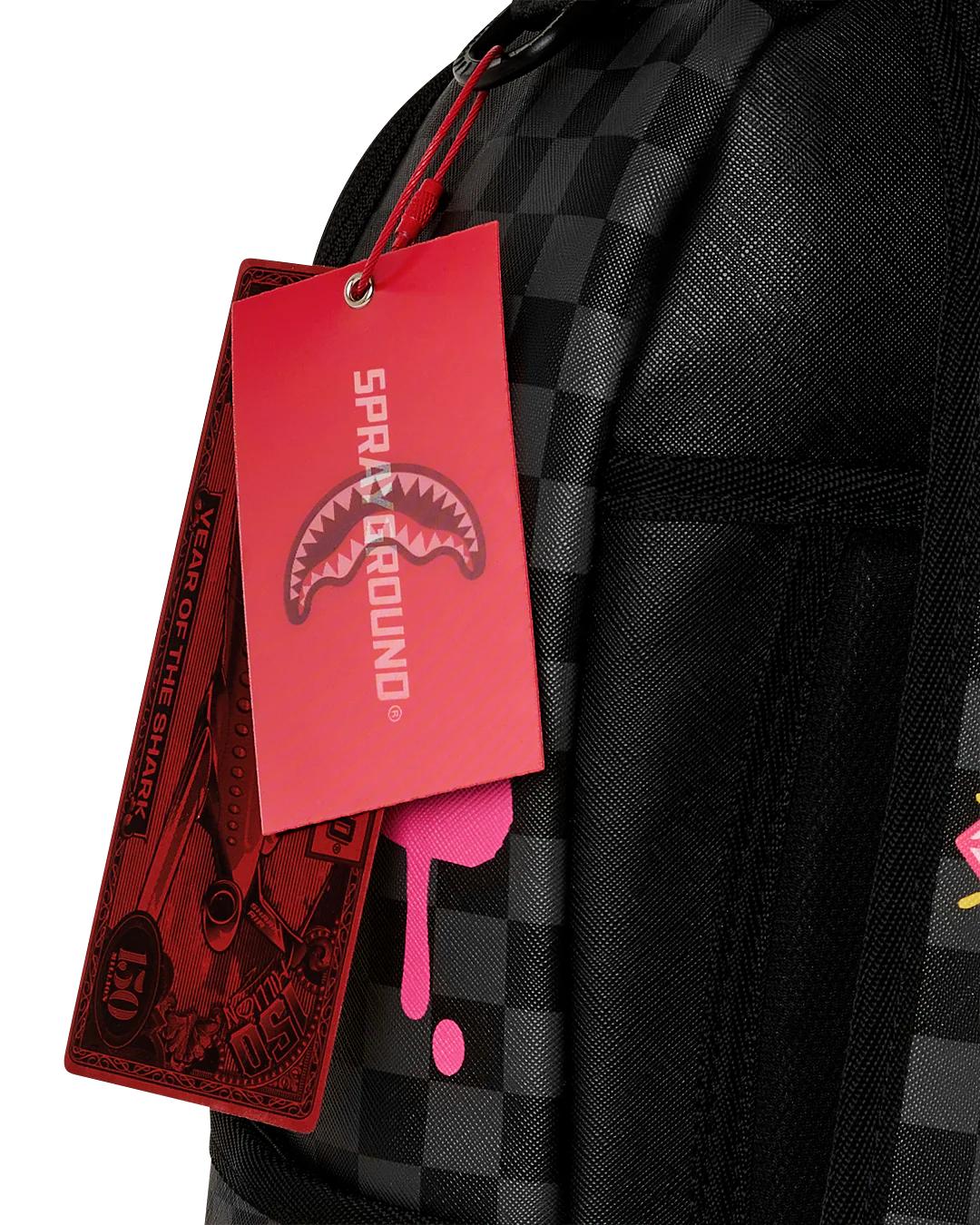 PINK PANTHER DIAMOND SHARK BACKPACK