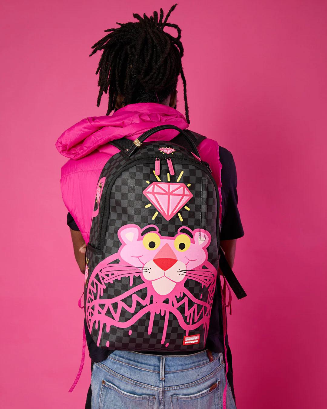 PINK PANTHER DIAMOND SHARK BACKPACK
