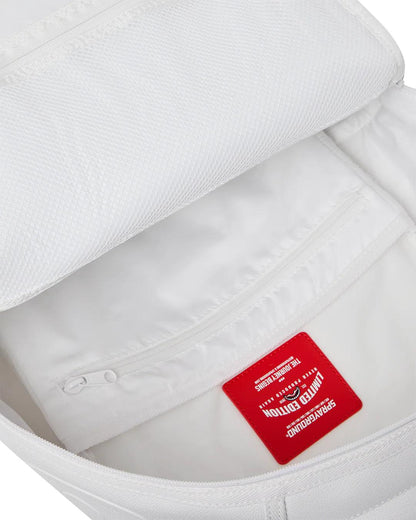 GOLD BRICK LUXE WHITE BACKPACK