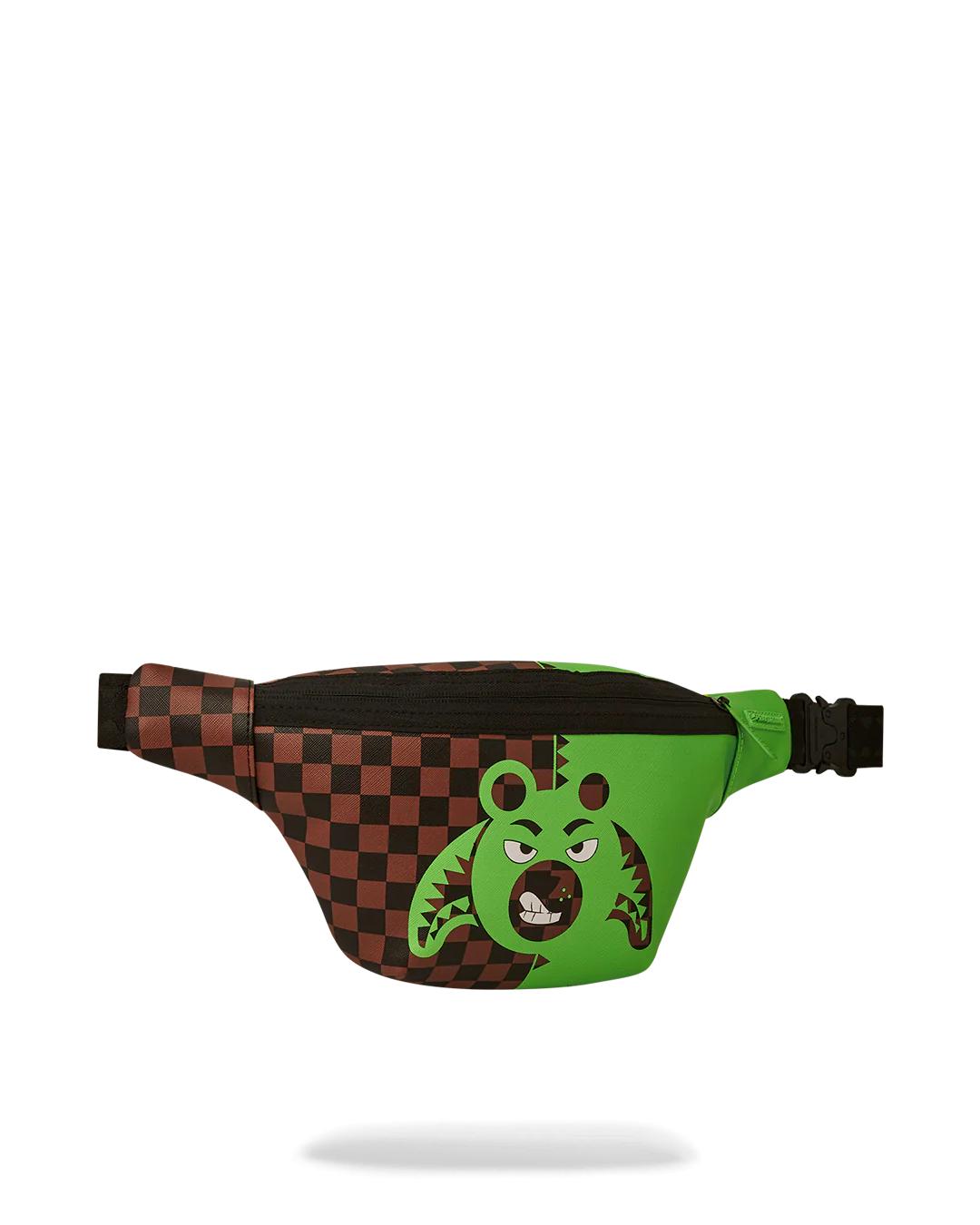 GREEN MONEY BEAR SAVVY CROSSBODY