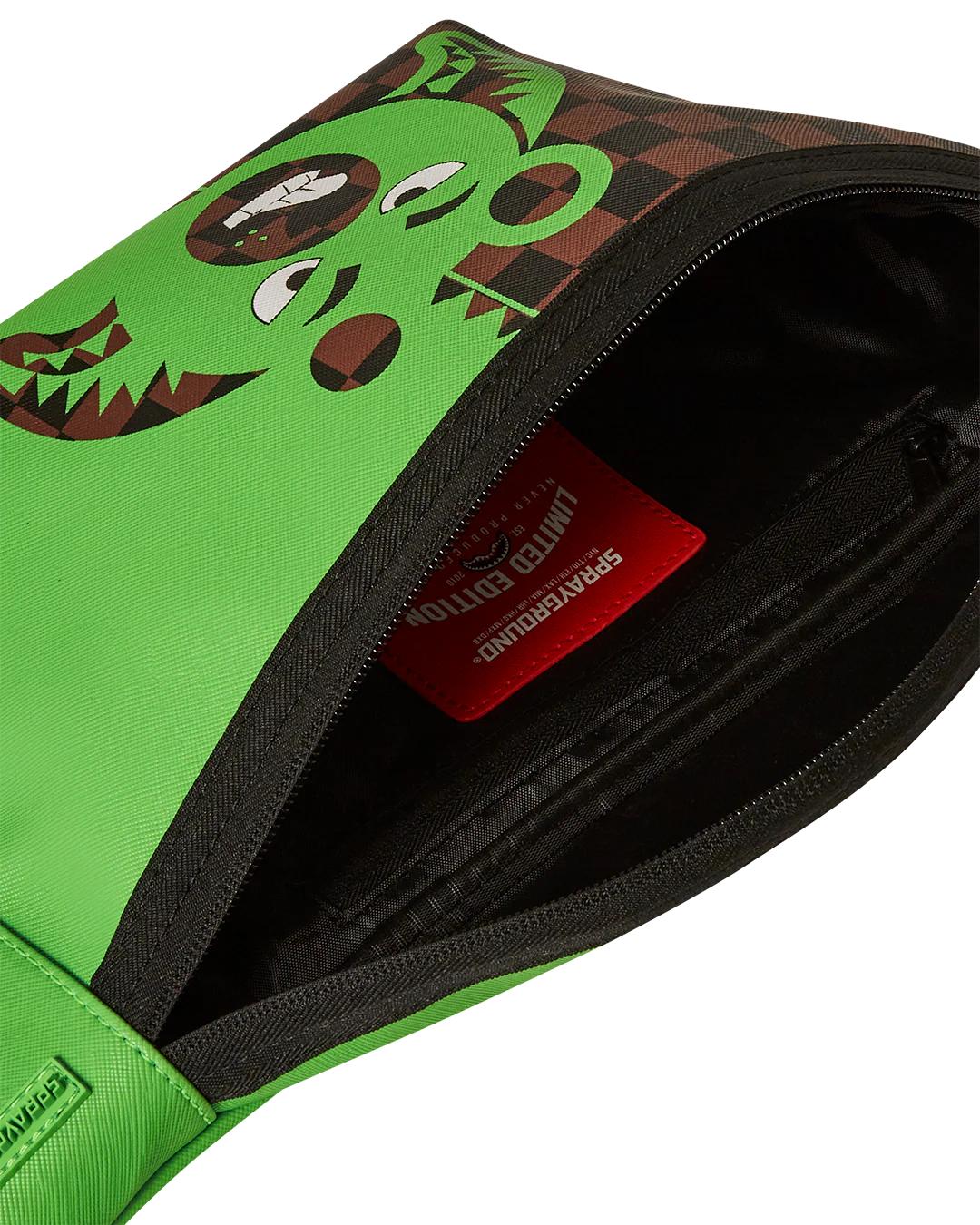 GREEN MONEY BEAR SAVVY CROSSBODY