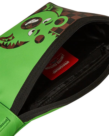 GREEN MONEY BEAR SAVVY CROSSBODY
