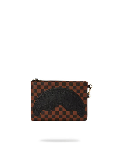 HENNY LOCK SHARKS IN PARIS CROSSOVER CLUTCH