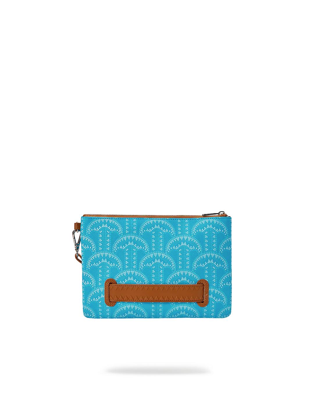 ILLUCHAINS TURQ CROSSOVER CLUTCH