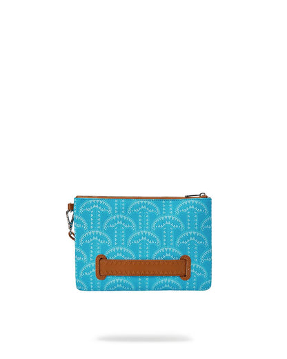 ILLUCHAINS TURQ CROSSOVER CLUTCH