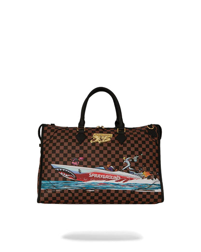 THE 305 SPEEDBOAT GETAWAY PYRAMID DUFFLE