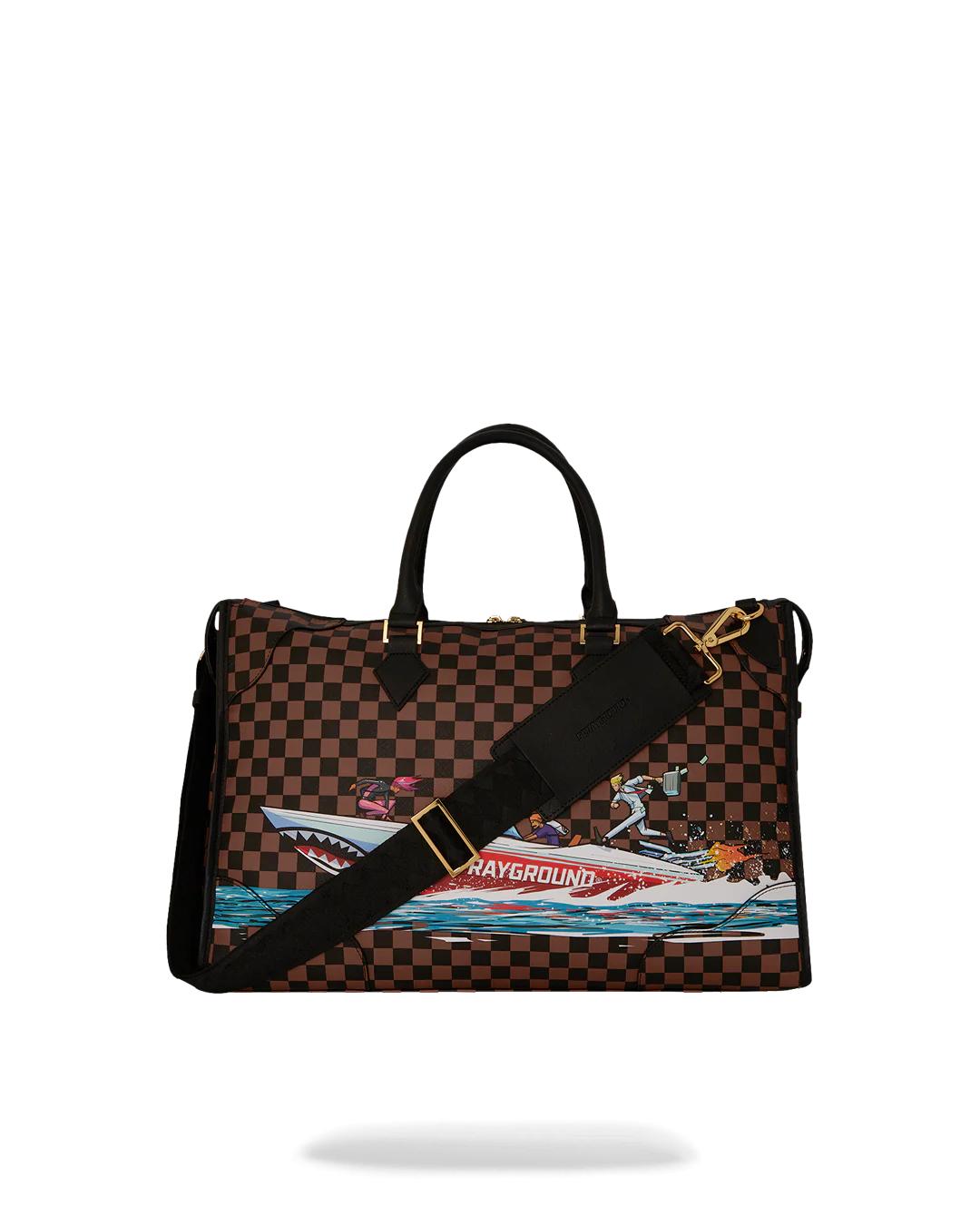 THE 305 SPEEDBOAT GETAWAY PYRAMID DUFFLE