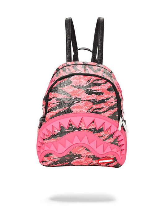 PINK TIGER CAMO SHARKMOUTH SAVAGE BACKPACK