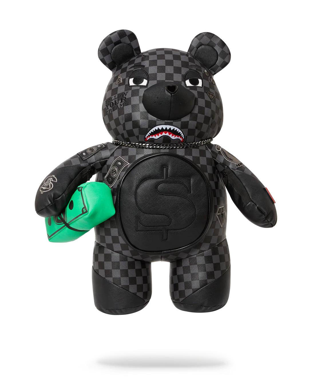 HENNY AIIR TO THE THRONE MONEYBEAR TEDDYBEAR BACKPACK
