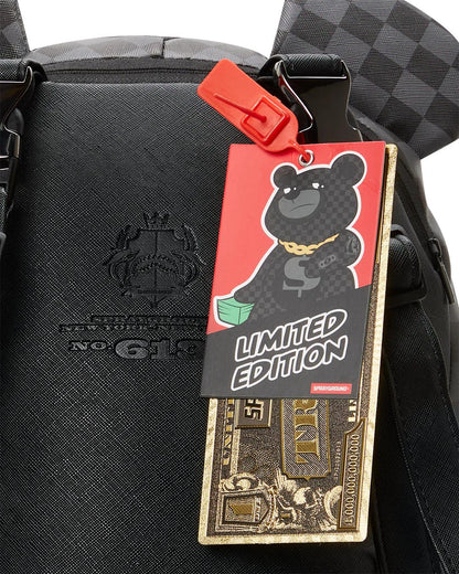 HENNY AIIR TO THE THRONE MONEYBEAR TEDDYBEAR BACKPACK
