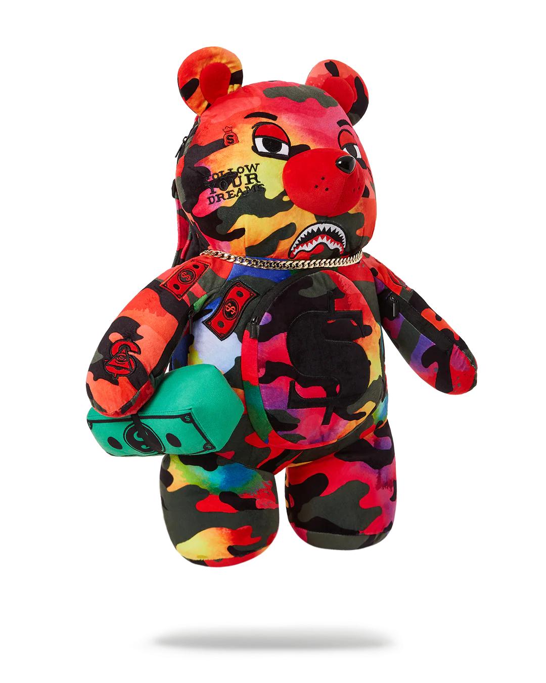 CAMOBURST MONEYBEAR TEDDYBEAR BACKPACK