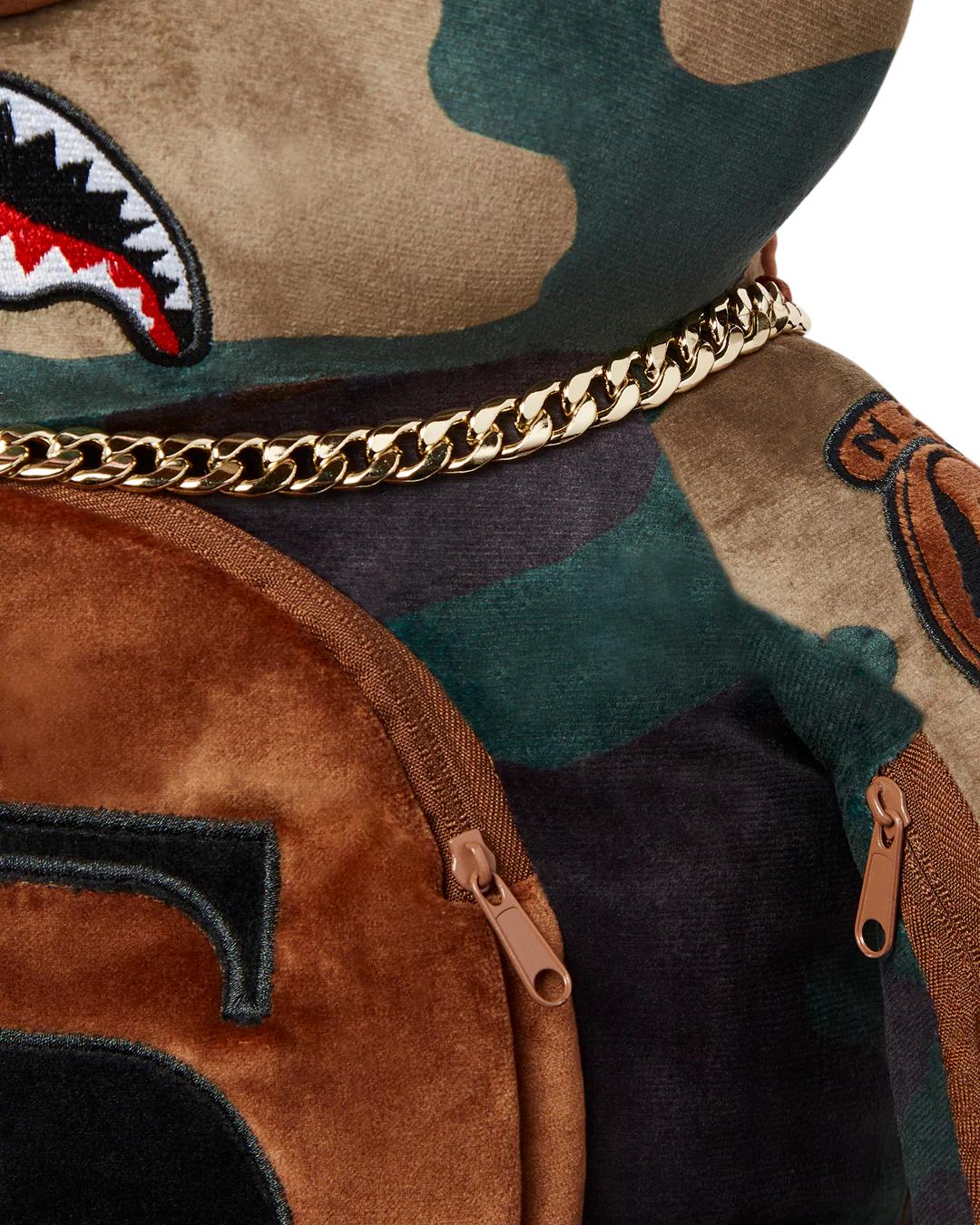CAMOCHECK MONEYBEAR TEDDYBEAR BACKPACK