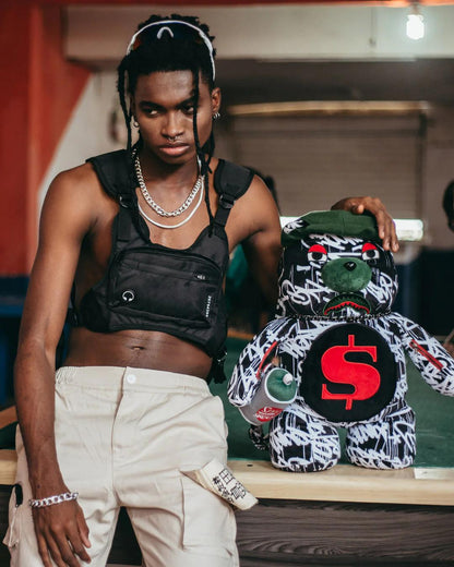 NIGHT NIGHT MONEYBEAR TEDDYBEAR BACKPACK