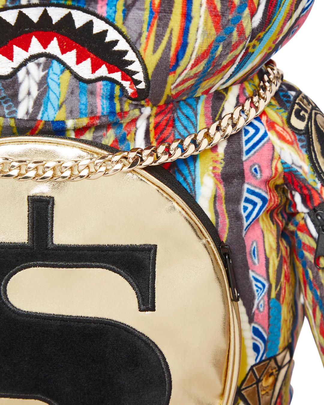 THE GOLDEN AGE MONEYBEAR TEDDYBEAR BACKPACK
