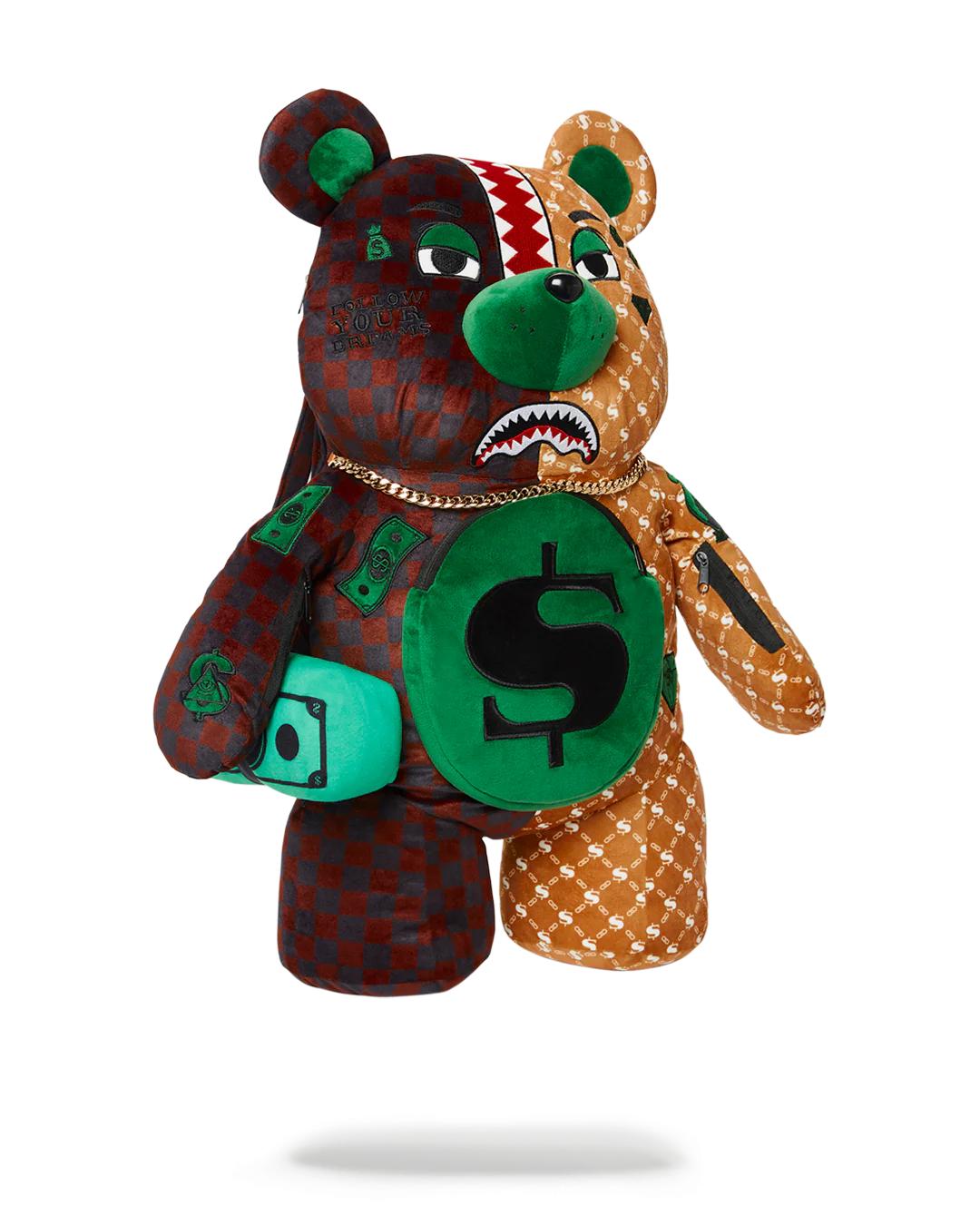 MONEY BEAR TEDDYBEAR BACKPACK PARIS VS FLORENCE