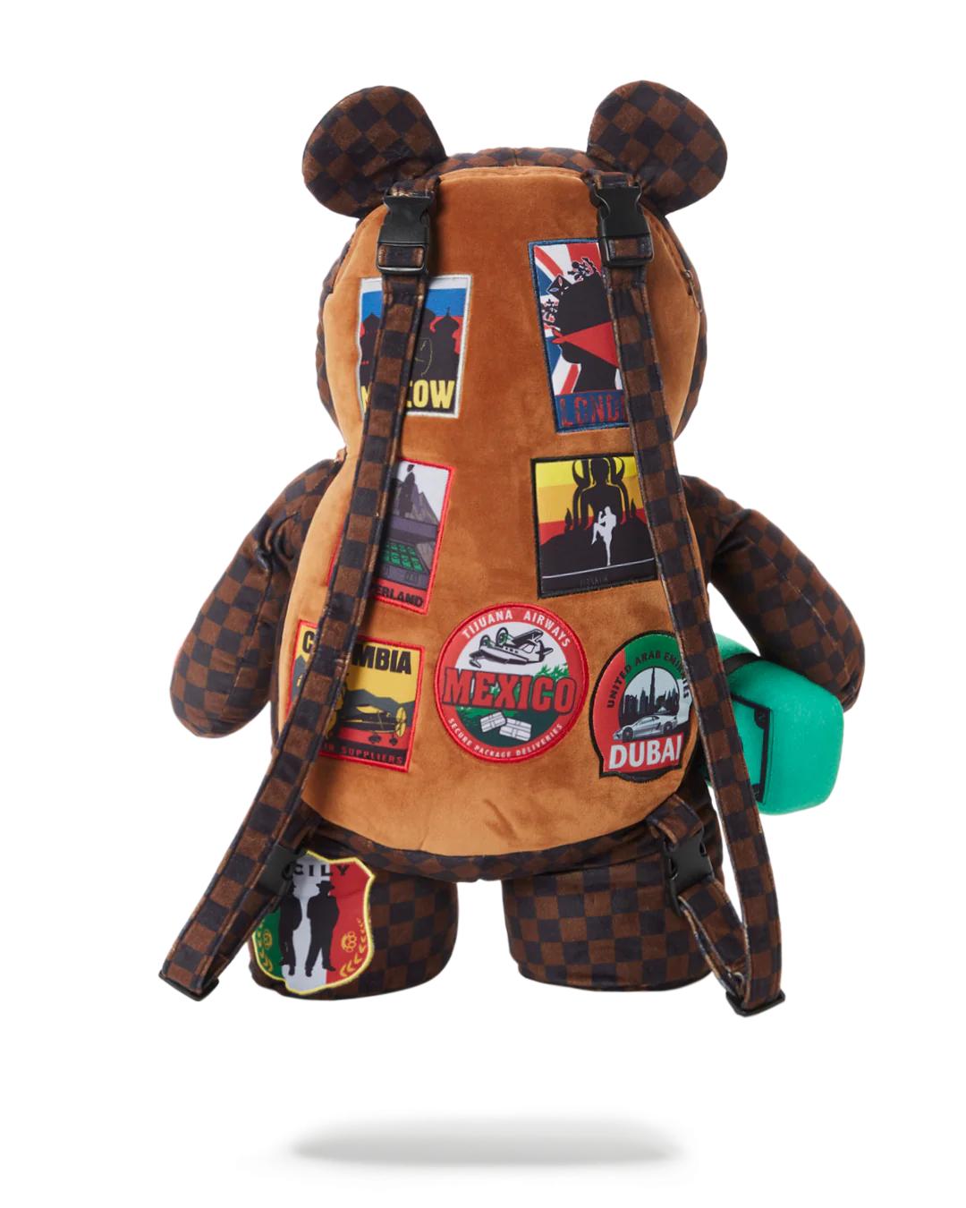 GLOBAL MOGUL MONEYBEAR TEDDYBEAR BACKPACK